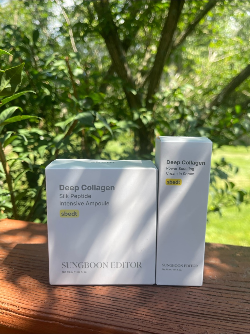 Sungboon Editor Deep Collagen Intensive Ampoule & Cream Serum